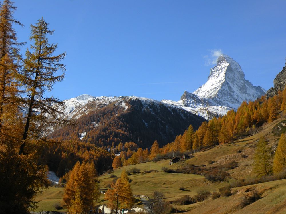 Cervin Matterhorn en automne